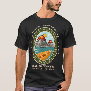 T-shirt Parc national d'Hawaii Volcans Tee - shirts Kilaue