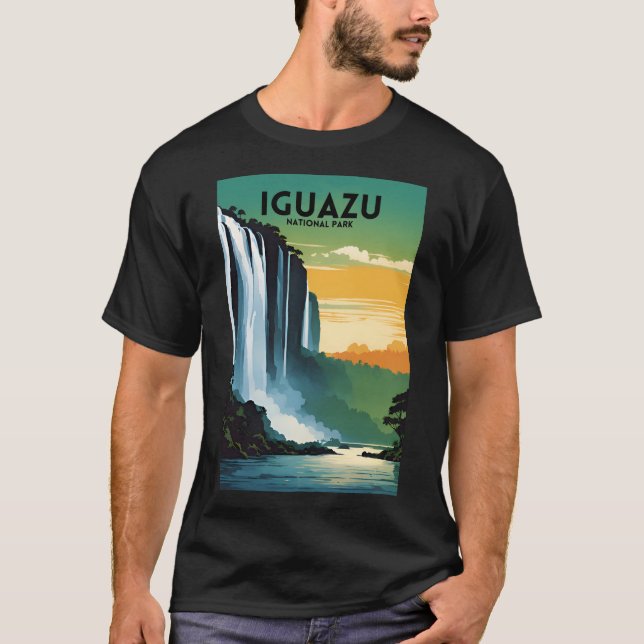 T-shirt Parc national d'Iguazu Vintage (Devant)