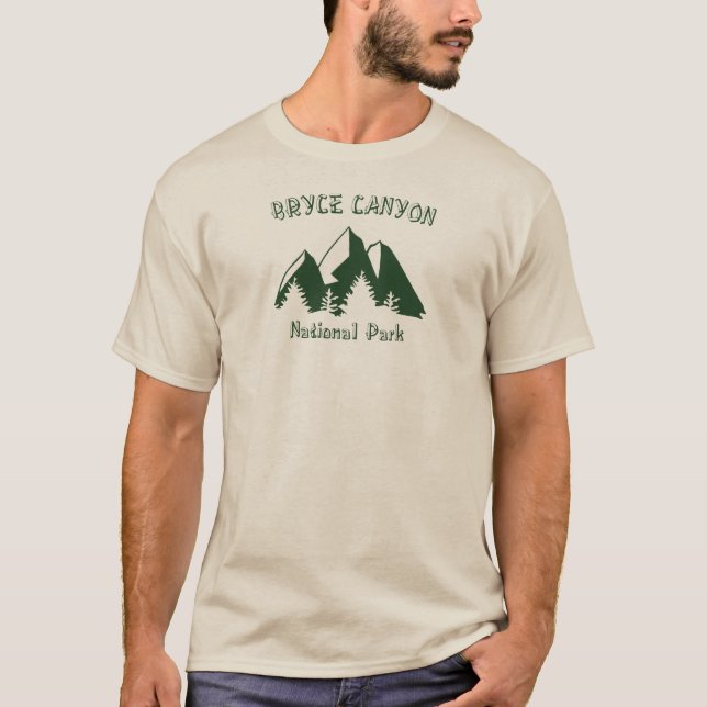 T-shirt Parc national du Canyon de Bryce (Devant)