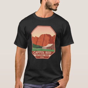 T-shirt Parc national du Capitol Reef Ranch Vintage