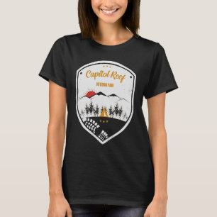 T-shirt Parc national du Capitol Reef Souvenir rétro