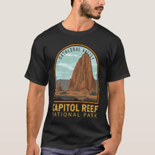 T-shirt Parc national du Capitol Reef Vallée Vintag
