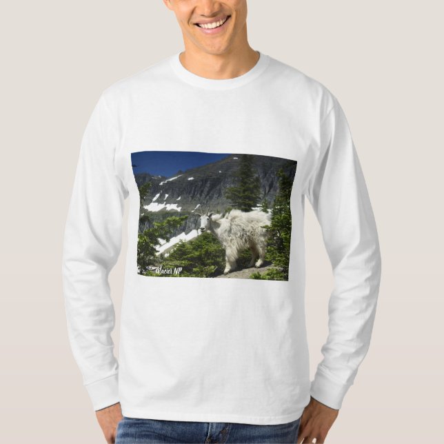 T-shirt Parc national du Glacier (Devant)