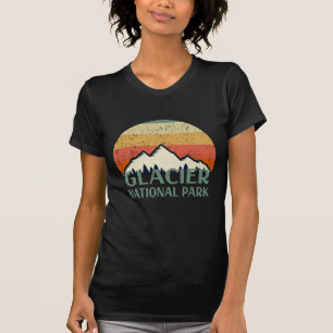 T-shirt Parc national du Glacier vintage