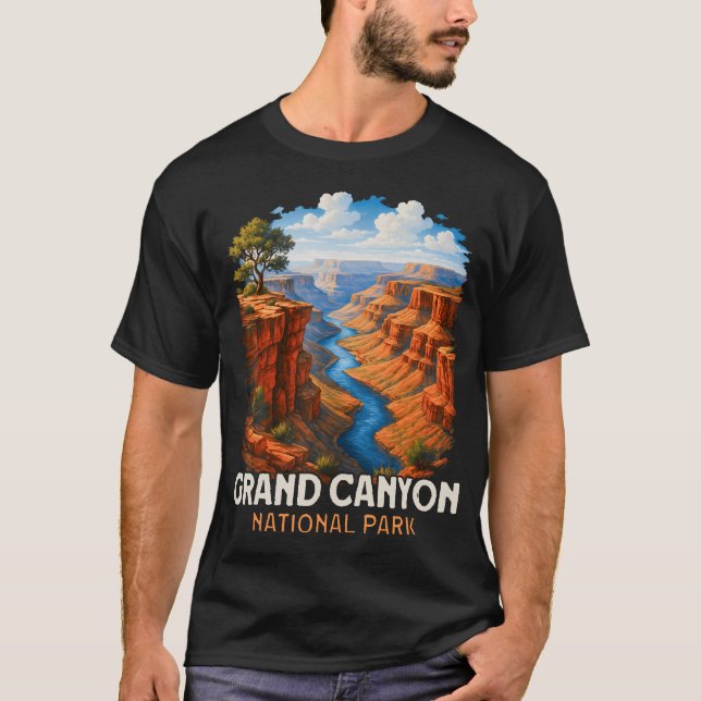 T-shirt Parc national du Grand Canyon (Devant)