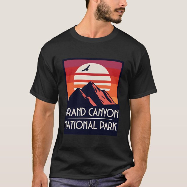 T-shirt Parc national du Grand Canyon (Devant)
