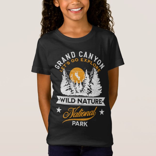 T-Shirt Parc national du Grand Canyon (Devant)