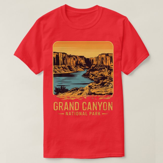 T-shirt Parc national du Grand Canyon (Design devant)