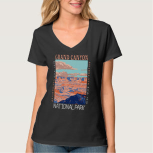 T-shirt Parc national du Grand Canyon Arizona en état de d