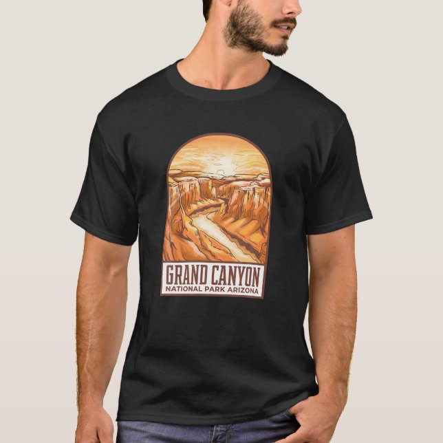 T-shirt Parc national du Grand Canyon Arizona Souvenir Nat (Devant)