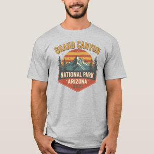 T-shirt Parc national du Grand Canyon Coucher Vintage du s