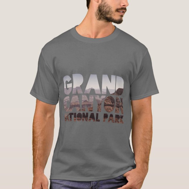 T-shirt Parc national du Grand Canyon Oversized 2 (Devant)