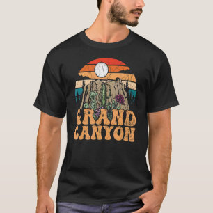 T-shirt Parc national du Grand Canyon Retro