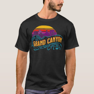 T-shirt Parc national du Grand Canyon Retro Enfants Vintag