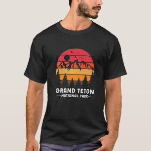 T-shirt Parc national du Grand Teton National Park Randonn