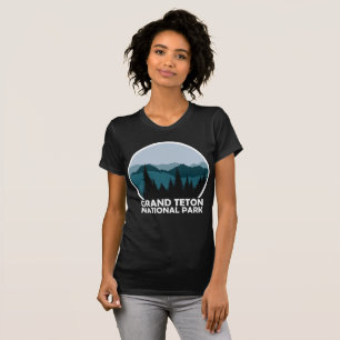 T-shirt Parc national du Grand Teton Wyoming Vintage Retro