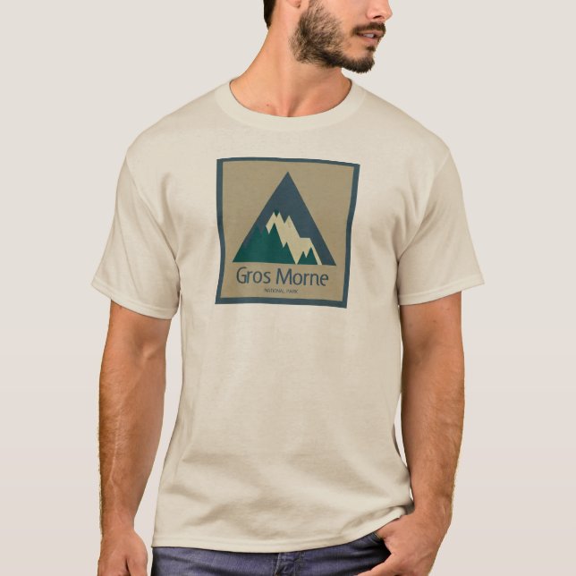 T-shirt Parc national du Gros-Morne Rustique (Devant)
