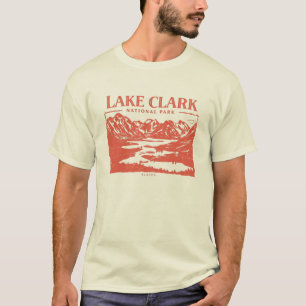 T-shirt Parc national du lac Clark Alaska