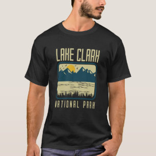 T-shirt Parc national du lac Clark Randonnée Vacances 5