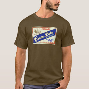 T-shirt Parc national du lac Crater (Elk)