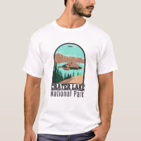 Parc national du lac Crater Oregon Vintage