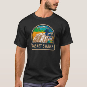 T-shirt Parc national du marais de panier Australie Vintag