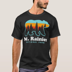 T-shirt Parc national du Mont Rainier Randonnées à Washi
