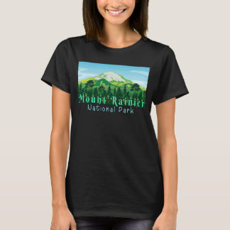 T-shirt Parc national du Mont Rainier Washington Nature