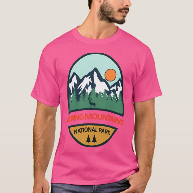 T-shirt Parc national du Mont-Riding (Devant)