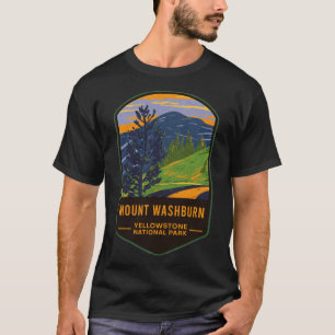 T-shirt Parc national du Mont Washburn Yellowstone