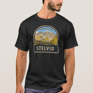 T-shirt Parc national du Stelvio Italie Alpes centrales Vi