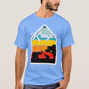T-shirt Parc national Eléphant Afrique Kruger Safari Big F