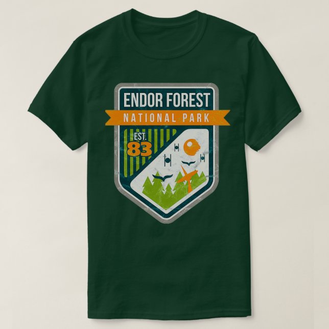 T-shirt Parc national Endor Forest Park 2 (Design devant)