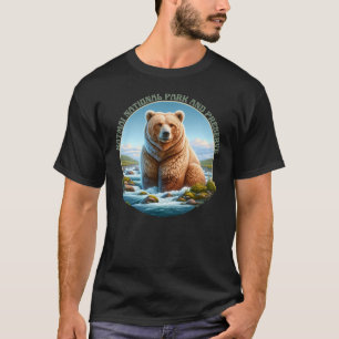 T-shirt Parc national et réserve de Katmai