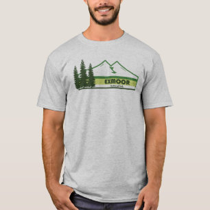 T-shirt Parc national Exmoor Grandes vertes