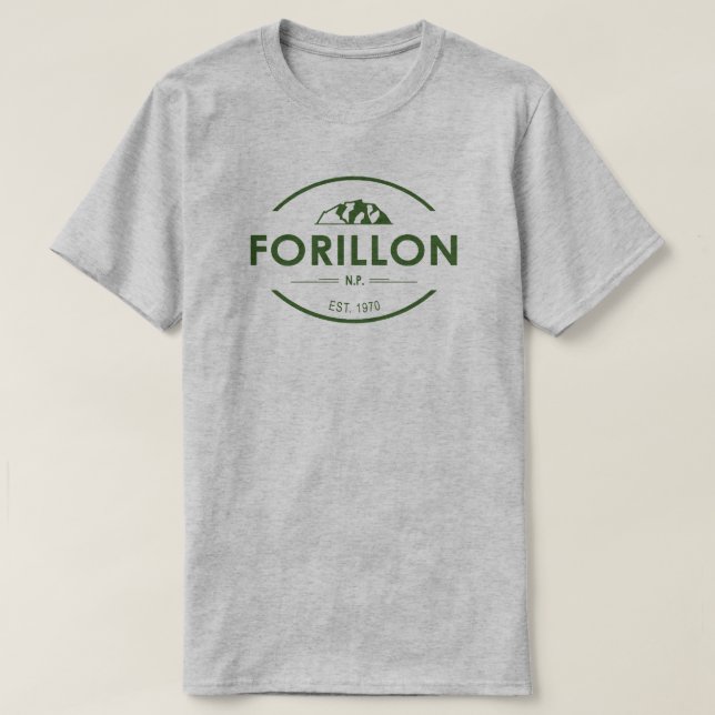 T-shirt Parc national Forillon (Design devant)
