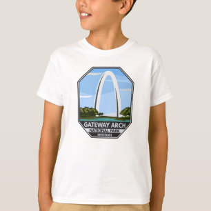 T-shirt Parc national Gateway Arch Missouri