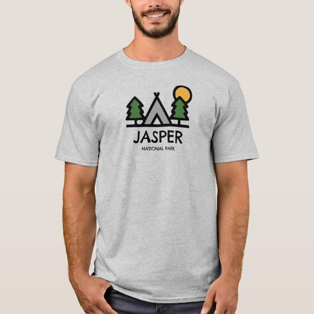 T-shirt Parc national Jasper (Devant)