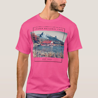 T-shirt Parc national Jasper - Alberta Canada Active
