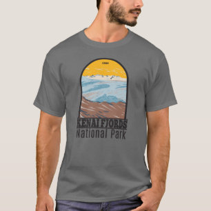 T-shirt Parc national Kenai Fjords Harding Icefield