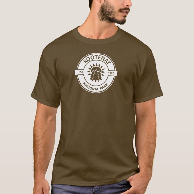 T-shirt Parc national Kootenay (Devant)
