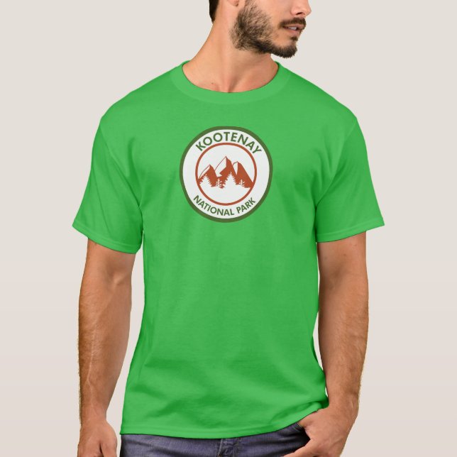 T-shirt Parc national Kootenay (Devant)