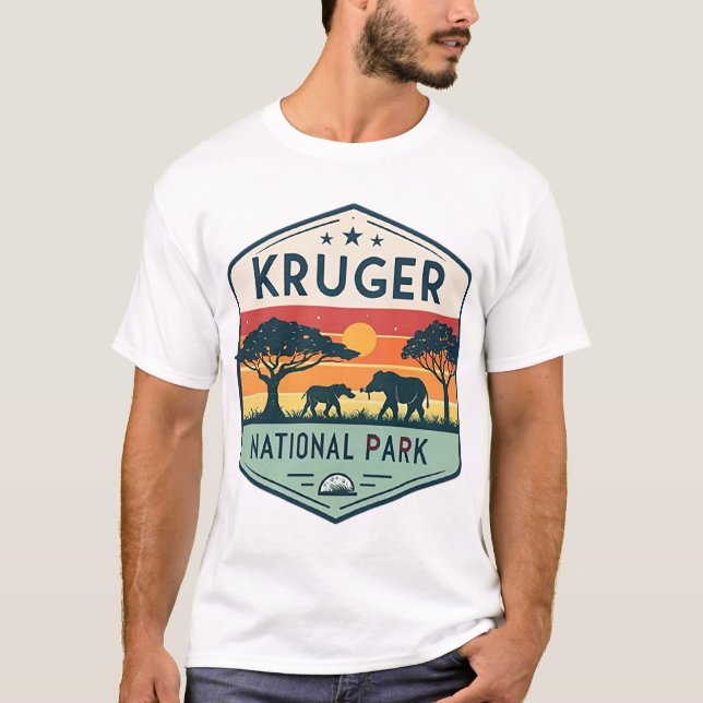 T-SHIRT PARC NATIONAL KRUGER (Devant)