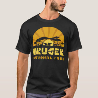 T-shirt Parc national Kruger Safari animalier sud-africain