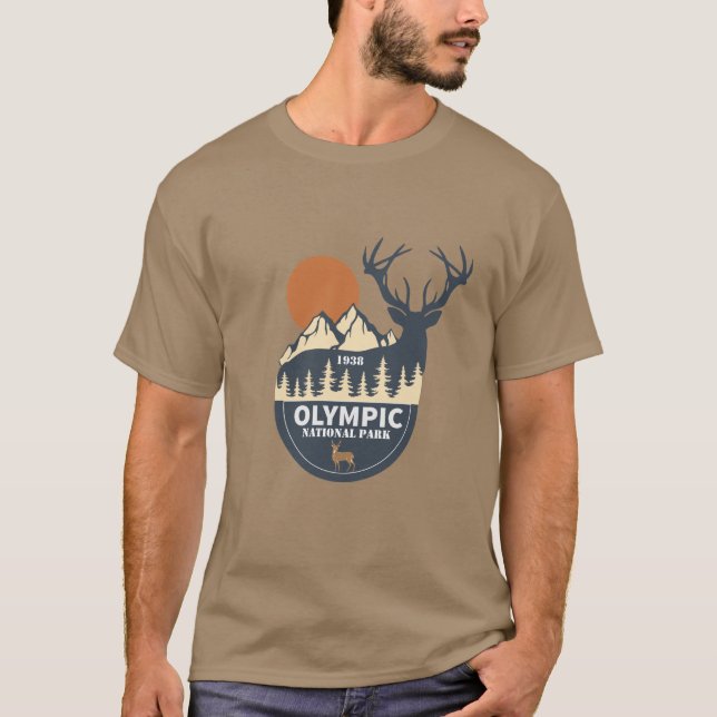 T-shirt Parc national olympique (Devant)