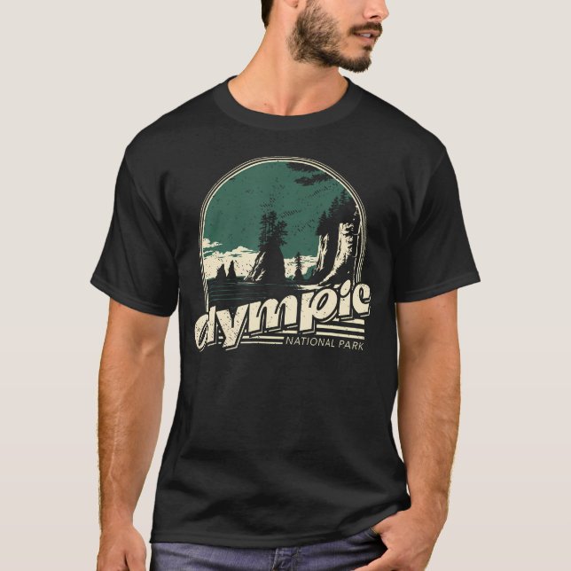 T-shirt Parc national Olympique Rétro (Devant)