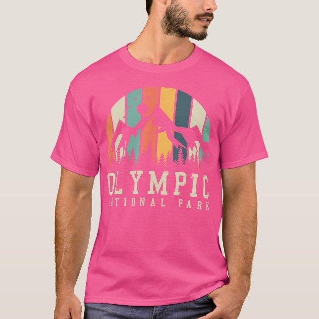 T-shirt Parc national olympique Vacances (Devant)