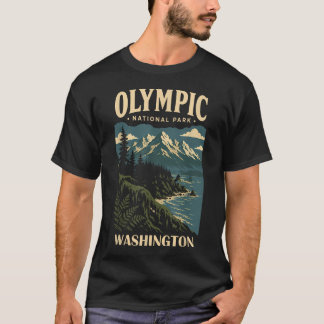 T-shirt Parc national Olympique Washington