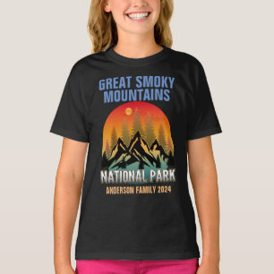 T-shirt Parc national personnalisé des Great Smoky Mountai