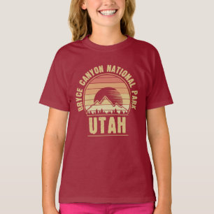 T-shirt Parc national Retro Bryce Canyon Utah